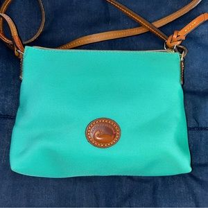 Dooney Spearmint Crossbody Pouchette
